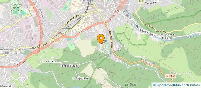 localisation de l'entreprise MADAME SYLVIE CATERIN  SAINT-ETIENNE