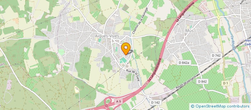 localisation de l'entreprise MADAME SYLVIE CAUDOUX  AIGUES-VIVES