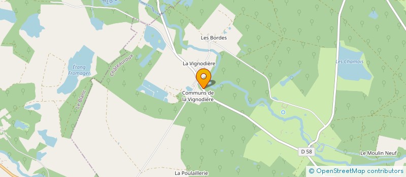 localisation de l'entreprise MADAME SYLVIE CAUX à VENDŒUVRES