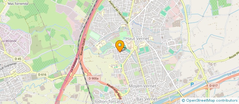 localisation de l'entreprise MADAME SYLVIE CAVAILLE  CANET-EN-ROUSSILLON