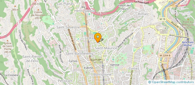 localisation de l'entreprise MADAME SYLVIE CAVAJANI à NICE