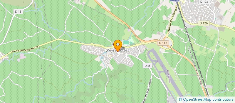 localisation de l'entreprise MADAME SYLVIE CAVIN  PEYRESTORTES