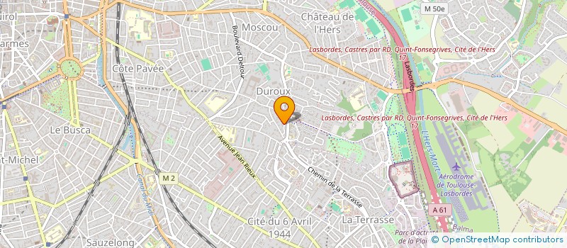 localisation de l'entreprise MADAME SYLVIE CAZENAVE à TOULOUSE