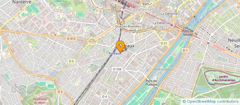 localisation de l'entreprise MADAME SYLVIE CAZENAVE  PUTEAUX