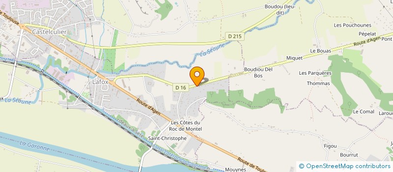 localisation de l'entreprise MADAME SYLVIE CECCON  LAFOX