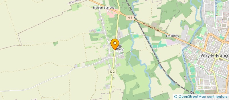 localisation de l'entreprise MADAME SYLVIE CENCIC  BLACY