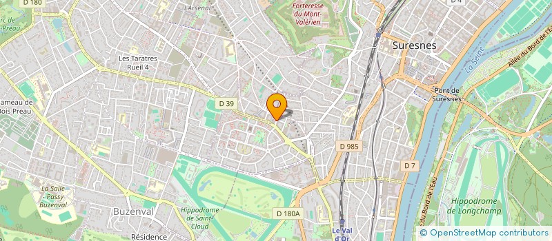 localisation de l'entreprise MADAME SYLVIE CESTRE à SURESNES