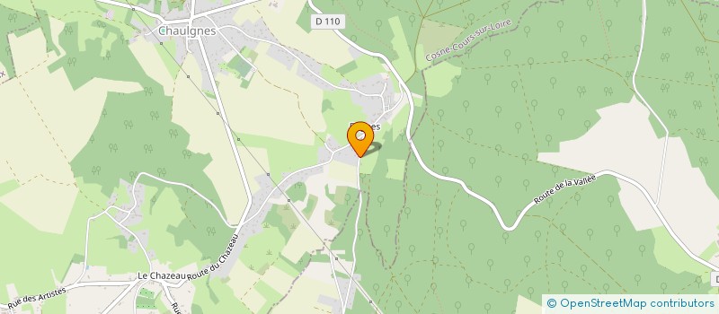 localisation de l'entreprise MADAME SYLVIE CHABUT  CHAULGNES