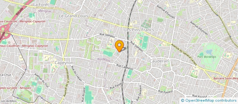 localisation de l'entreprise MADAME SYLVIE CHADAL  BORDEAUX