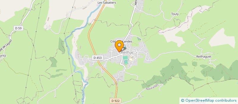 localisation de l'entreprise MADAME SYLVIE CHADIRAC à REILHAC