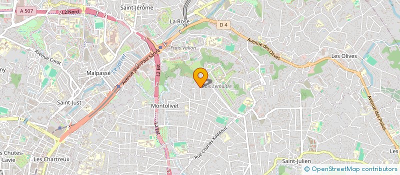 localisation de l'entreprise MADAME SYLVIE CHAMAK à MARSEILLE