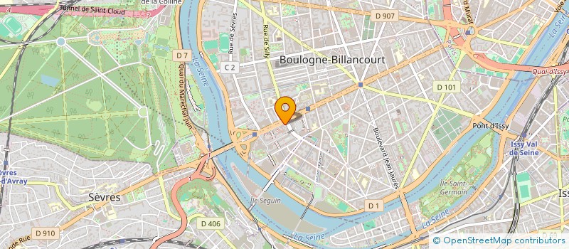 localisation de l'entreprise MADAME SYLVIE CHAMPENDAL à BOULOGNE-BILLANCOURT