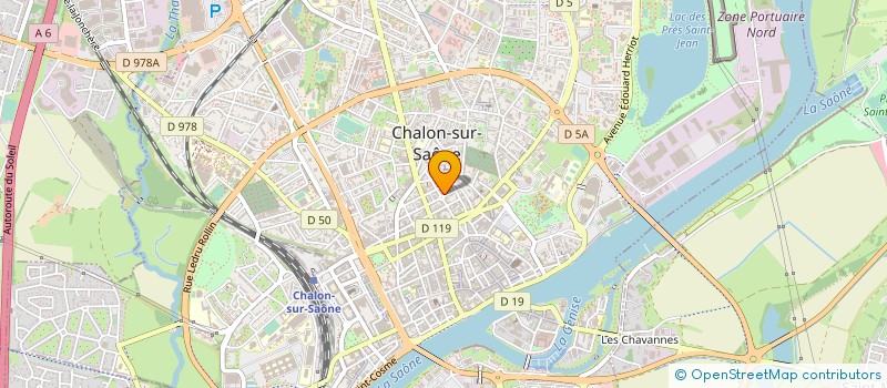 localisation de l'entreprise MADAME SYLVIE CHANGARNIER à CHALON-SUR-SAONE
