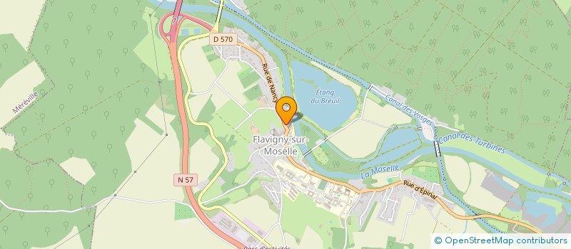 localisation de l'entreprise MADAME SYLVIE CHANRION  RICHARDMENIL