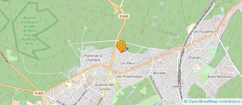 localisation de l'entreprise MADAME SYLVIE CHARBONNIER à FONTAINEBLEAU