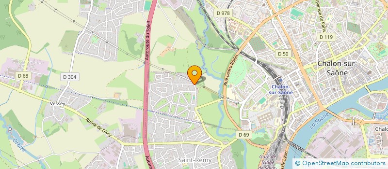 localisation de l'entreprise MADAME SYLVIE CHARBONNIER  CHALON-SUR-SAONE