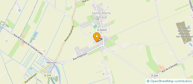 localisation de l'entreprise MADAME SYLVIE CHARLES  SAINTE-MARIE-KERQUE