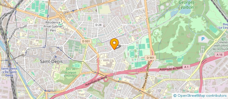 localisation de l'entreprise MADAME SYLVIE CHARLES  SAINT-DENIS