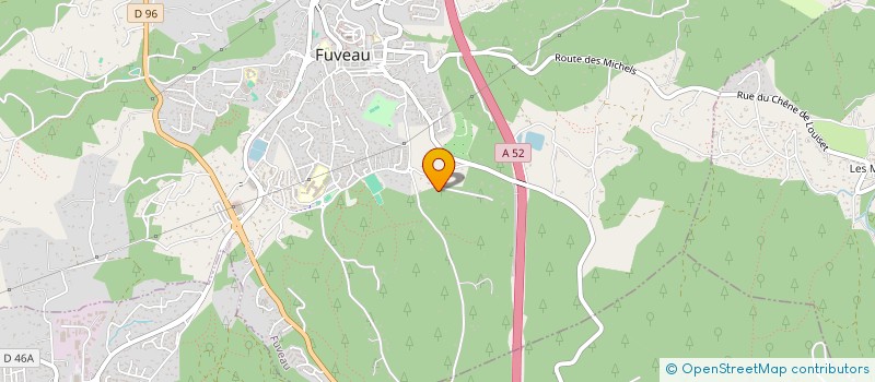 localisation de l'entreprise MADAME SYLVIE CHARPENTIER  FUVEAU