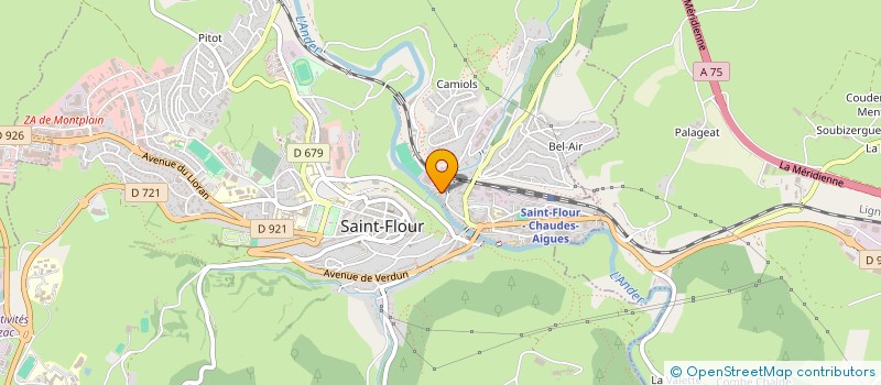 localisation de l'entreprise MADAME SYLVIE CHASSANG à SAINT-FLOUR