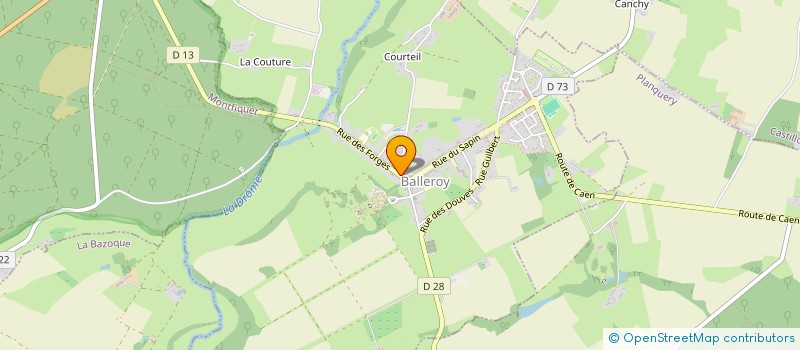 localisation de l'entreprise MADAME SYLVIE CHATEL à BALLEROY-SUR-DROME