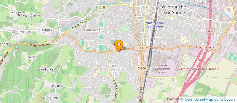 localisation de l'entreprise MADAME SYLVIE CHAUSSE  LIMAS