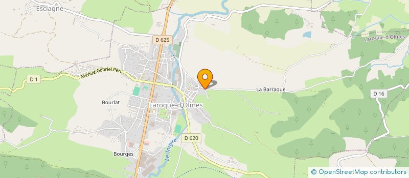 localisation de l'entreprise MADAME SYLVIE CHAUVET à LAROQUE D'OLMES
