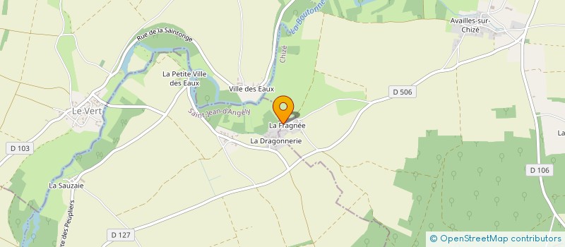 localisation de l'entreprise MADAME SYLVIE CHAUVINEAU  CHIZE