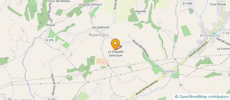 localisation de l'entreprise MADAME SYLVIE CHAVEREBIERE DE SAL  AUVILLARS