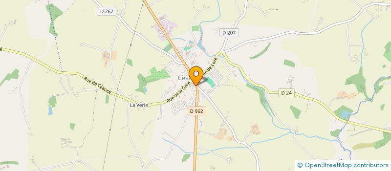 localisation de l'entreprise MADAME SYLVIE CHENU à CEAUCE