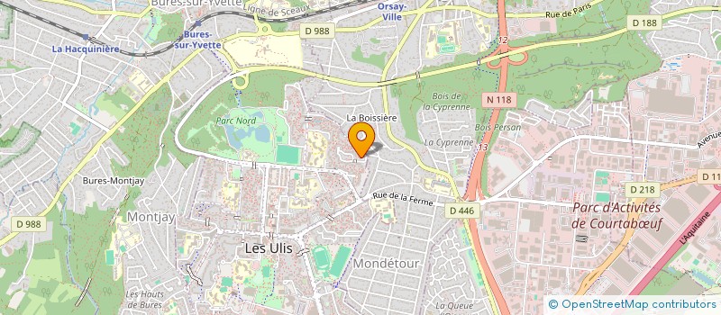 localisation de l'entreprise MADAME SYLVIE CHESNEAU à LES ULIS