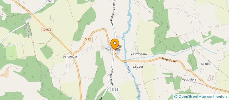 localisation de l'entreprise MADAME SYLVIE CHEVALIER à TICHEVILLE