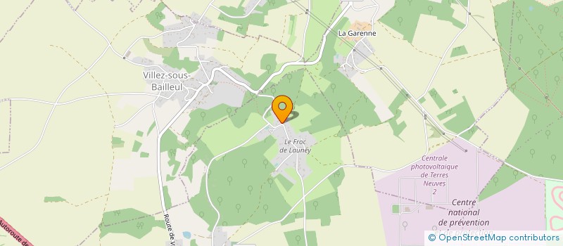 localisation de l'entreprise MADAME SYLVIE CHEVALLIER  LA CHAPELLE-LONGUEVILLE