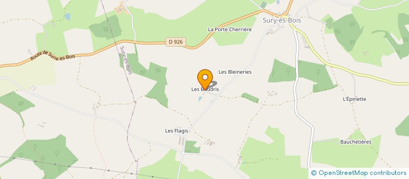 localisation de l'entreprise MADAME SYLVIE CHOISEAU à SURY-ES-BOIS
