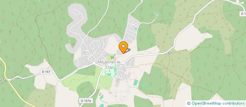 localisation de l'entreprise MADAME SYLVIE CHOQUET  MEJANNES-LE-CLAP