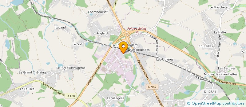 localisation de l'entreprise MADAME SYLVIE CHOULY à COUZEIX