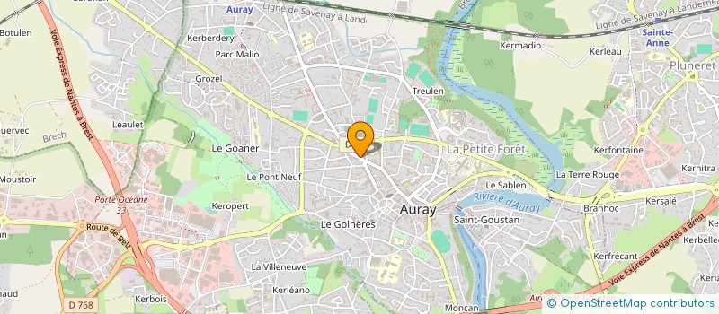 localisation de l'entreprise MADAME SYLVIE CHRETIEN à LE BONO