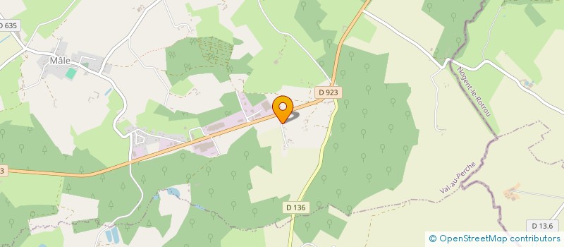 localisation de l'entreprise MADAME SYLVIE CHRETIEN à VAL-AU-PERCHE