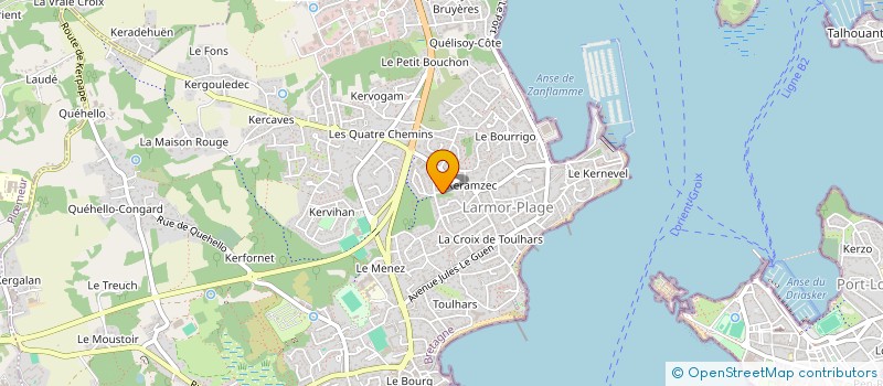 localisation de l'entreprise MADAME SYLVIE-CHRISTIANE BORSOOM à LARMOR-PLAGE