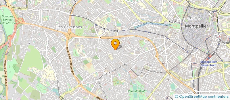 localisation de l'entreprise MADAME SYLVIE CLAIN à MONTPELLIER