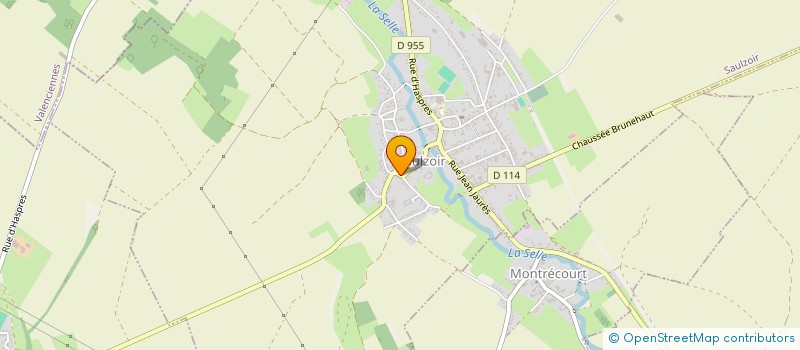 localisation de l'entreprise MADAME SYLVIE CLAISSE  SAULZOIR