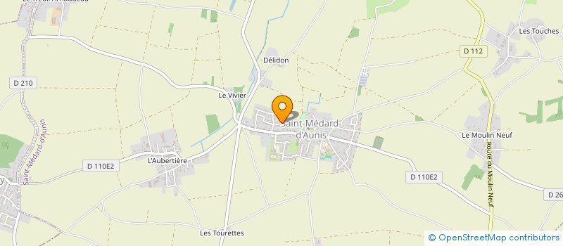 localisation de l'entreprise MADAME SYLVIE CLAUDE GRATIOT  SAINT-MEDARD-D'AUNIS