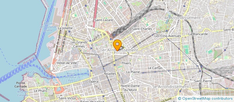 localisation de l'entreprise MADAME SYLVIE CLAUDINE PLUCHINO à MARSEILLE