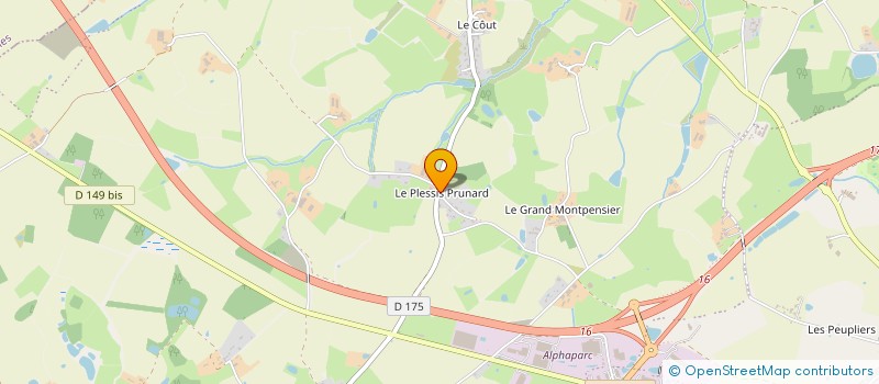 localisation de l'entreprise MADAME SYLVIE CLAUDINE SCHMITT  BRESSUIRE