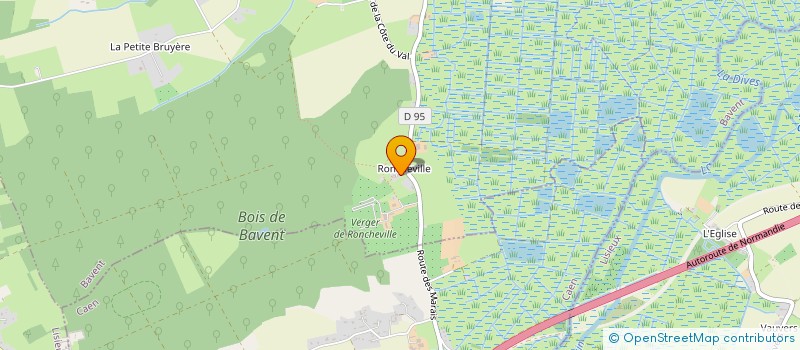 localisation de l'entreprise MADAME SYLVIE CLEMENCE  BAVENT