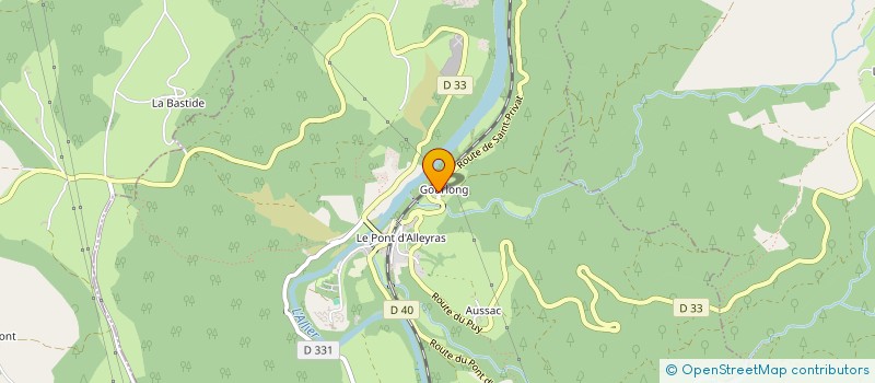 localisation de l'entreprise MADAME SYLVIE CLEMENTIN  MONISTROL D'ALLIER