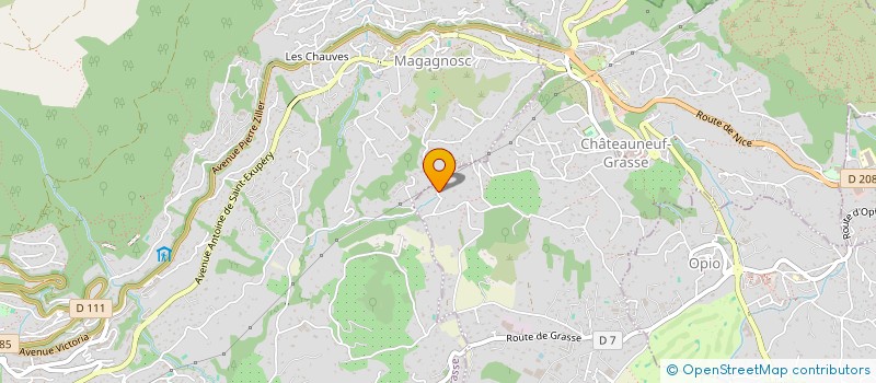 localisation de l'entreprise MADAME SYLVIE CLOIX  CHATEAUNEUF