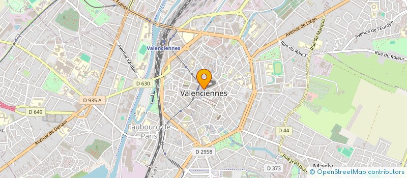 localisation de l'entreprise MADAME SYLVIE COCHE à VALENCIENNES