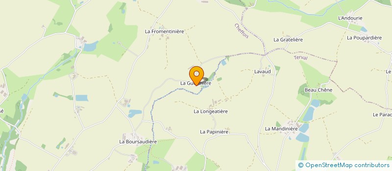 localisation de l'entreprise MADAME SYLVIE COCHONNEAU  CHEFFOIS