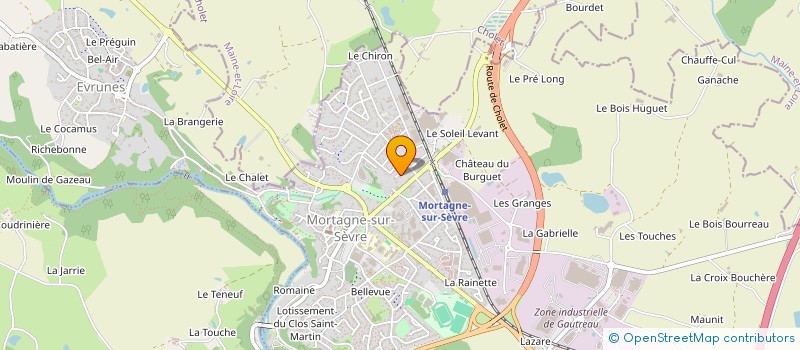 localisation de l'entreprise MADAME SYLVIE COCONNIER  MORTAGNE-SUR-SEVRE